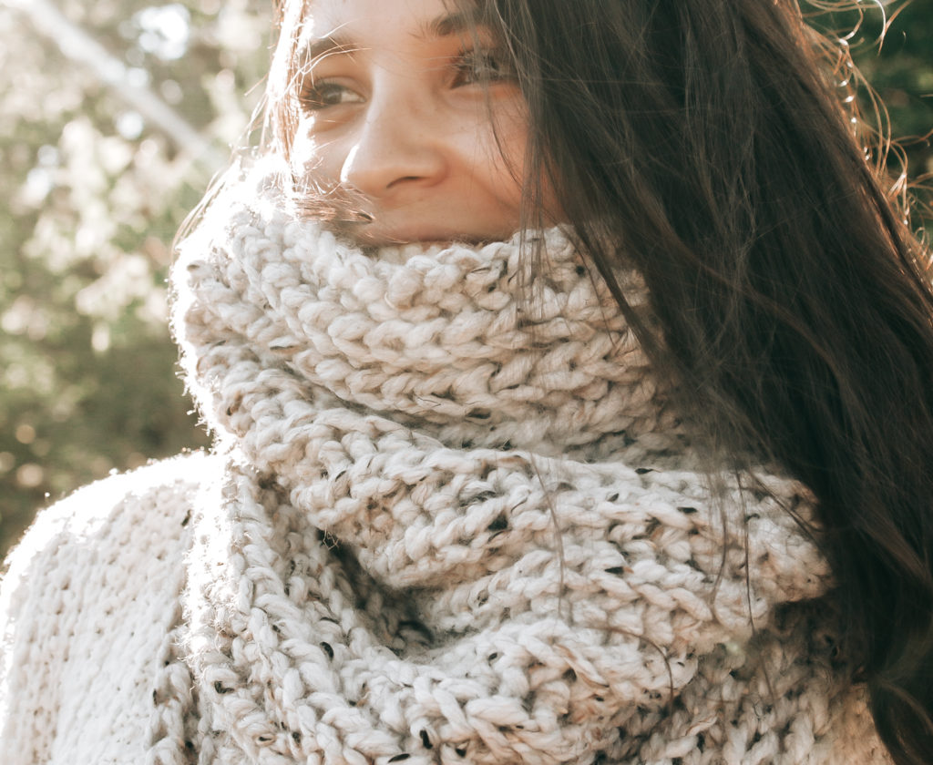 CUELLO A CROCHET PARA BEBÉ SUAVE