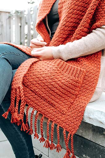 Como tejer Chal/Bufanda Amber Crochet